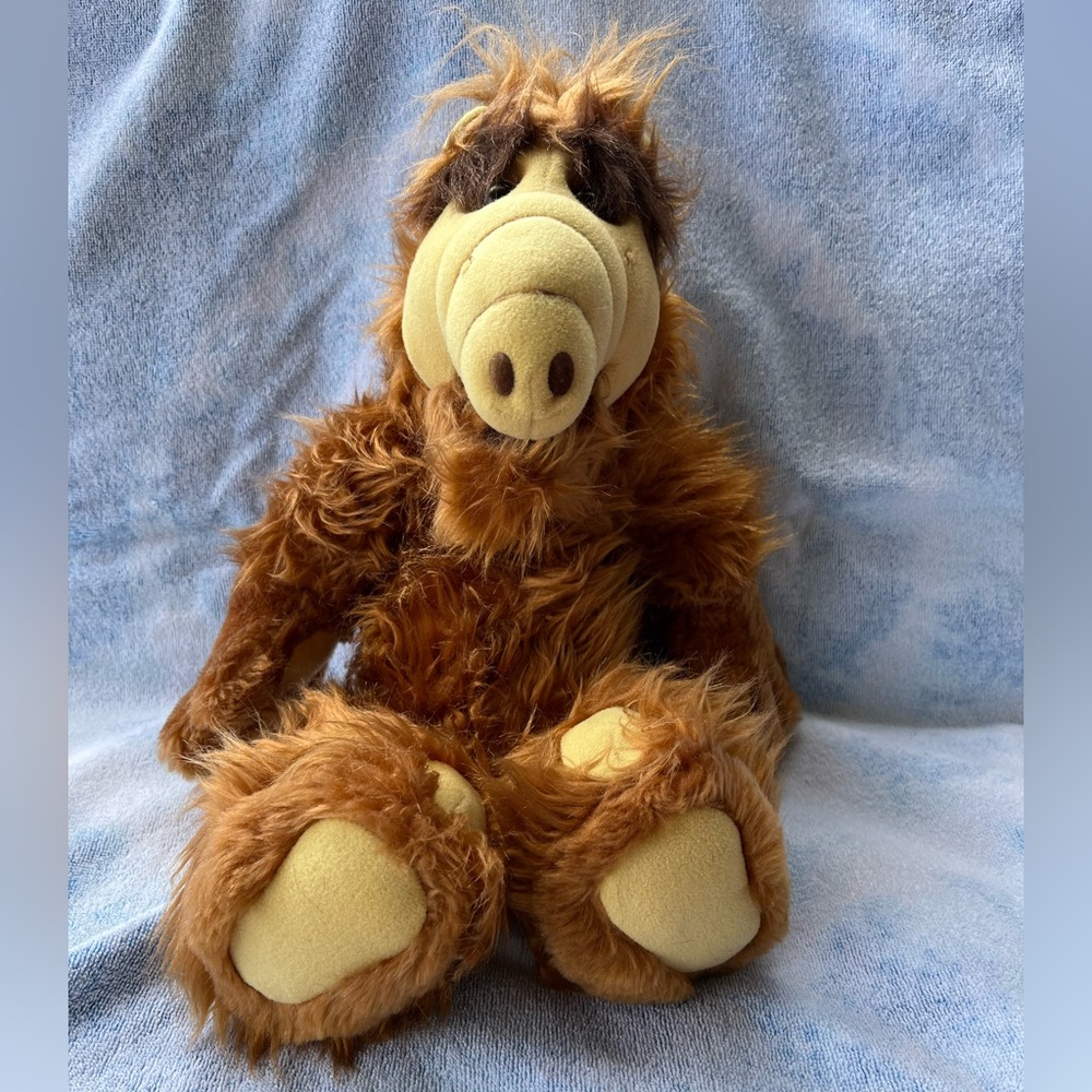 Vintage 1986 ALF 18" Plush Doll Alien Productions Coleco Stuffed